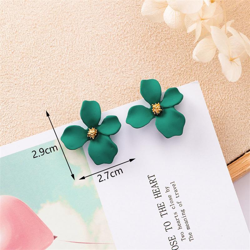 Cercei lungi cu cristale verzi pentru femei, cu pandantive în formă de floare, imitație zirconiu, cercei cu frunze metalice, cadou pentru petrecere