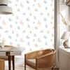 Colorful kittens and hearts wallpaper for living room and bedroom 50x1000