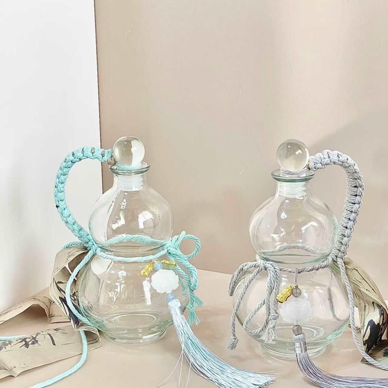 Creative Milk Tea and Wine Brewing Glass Bottle Set 250ml