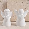 Heart Wings Angel Silicone Scented Candle Mold DIY Girl Sculpture Gypsum Home Decor Handmade Human Resin Mold for Birthday Gifts