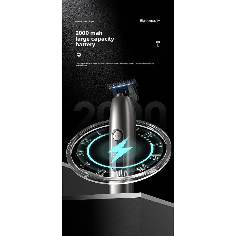 Professional Hair Scissors Hairdresser Hair Clipper Electric Shaver Electric Trimmer Oil Head Sculpting Scissors Hair Styling
