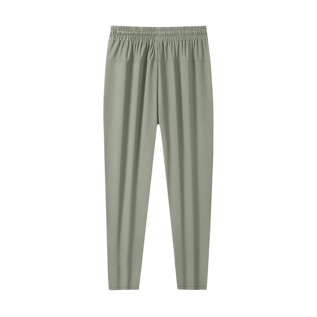 Women's Casual Pants High-waisted Belted Jogging Pants With Pockets