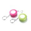 Mini Keychain Tape Measure Portable Measuring Tool 1.5m Tape Measure Automatic Retractable Leather Ruler