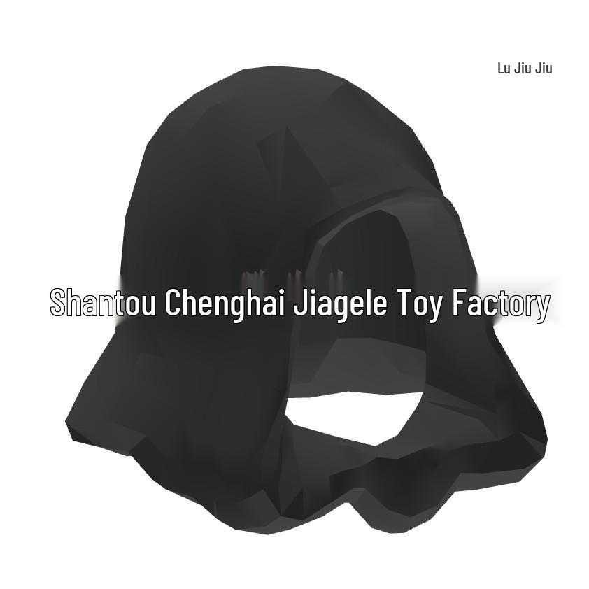 Трансграничные строительные блоки MOC: Шлем-капюшон Назгула-убийцы (Совместимо с строительными блоками 30381)