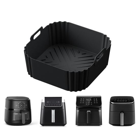 Revestimiento Universal de Silicona para Freidora de Aire Reutilizable Antiadherente para Ninja Accesorio para Freidora Apto para Lavavajillas