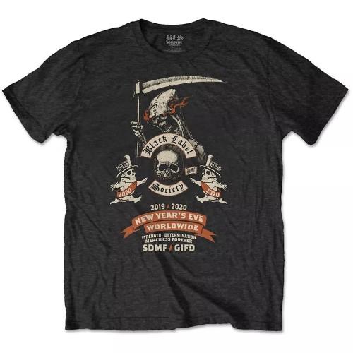Black Label Society Unisex Adult Silvestrovské tričko s potiskem