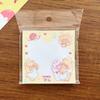 Cute Cartoon Animal Decorative Sticker Original Message Paper Butter Bear Sticky Note  Notebook