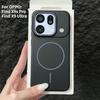 Frosted Candy Color Magnetic Case for OPPO Find X9 X8 X7 S Pro Ultra Reno 15 14 Pro for Magsafe Wireless Charge Shockproof Cover