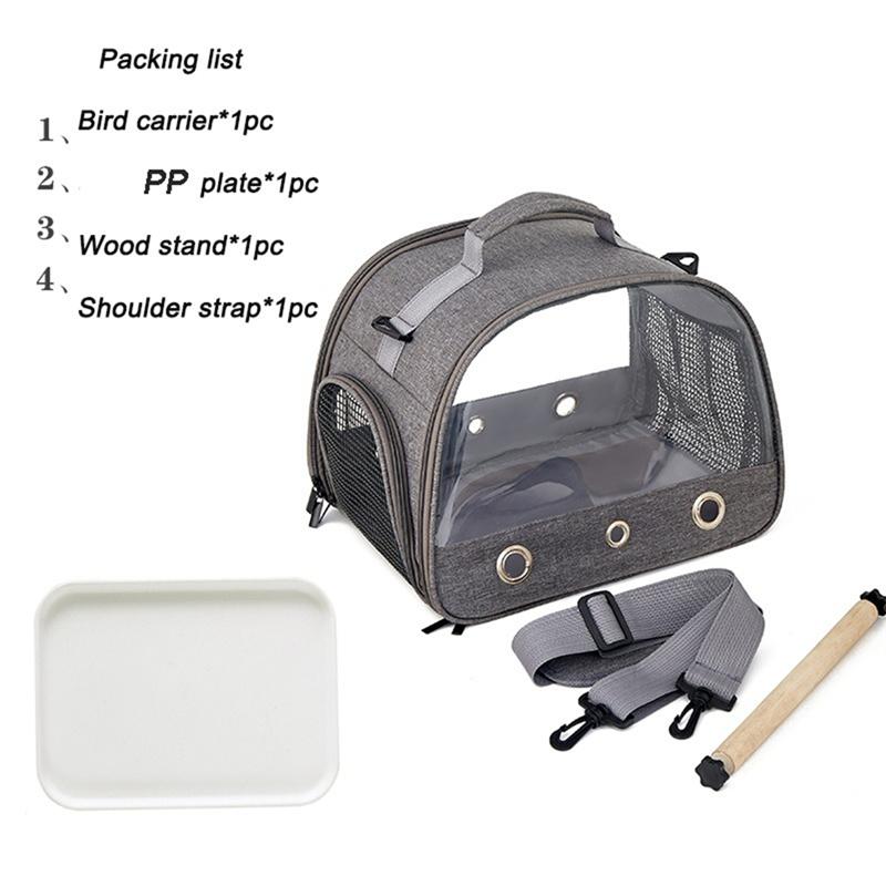 Portable Oxford Cloth Bird Bag, Parrot Pigeon Small Pet Bag For Going Out