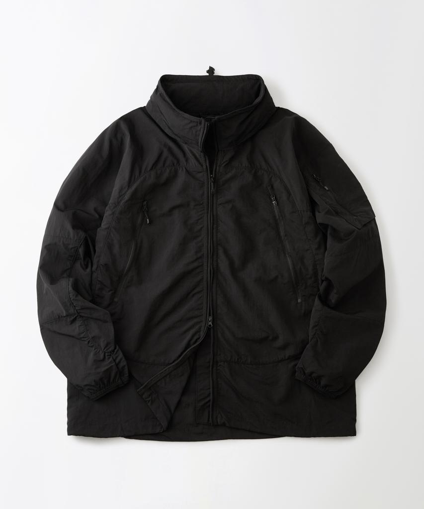 Outstanding Nylon Ripstop Pcu Jacket_Black