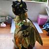 Star Halloween Pet Costume Stand-collar with Witch Hat Small Dog Knight Cape Soft Fabric Comfortable Kitten Dress Small Dog