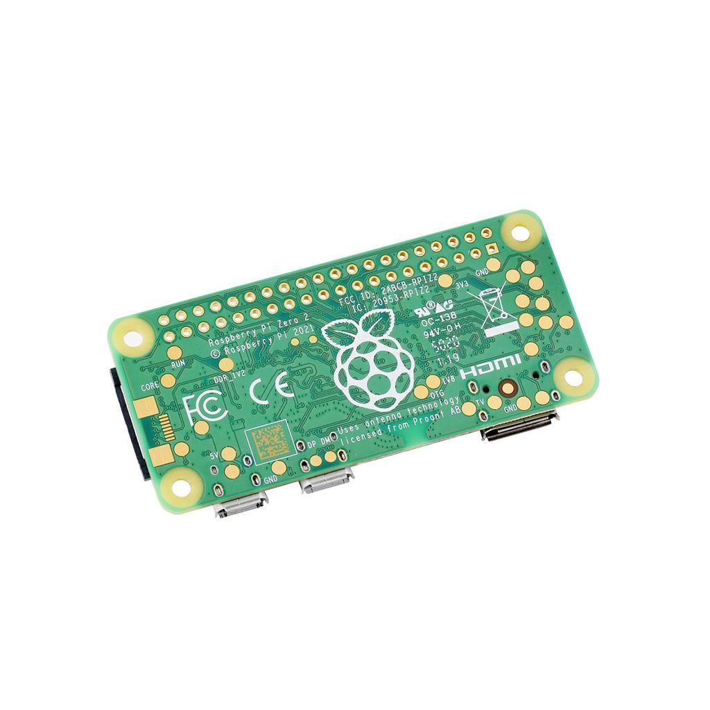 Raspberry Pi Zero 2 W mit angelötetem Pin-Header - Zweite Generation, Mehrere Pakete verfügbar