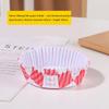 14*5*3cm 100pcs Disposable Muffin Cups Egg Tart Molds Heat Resistant Cupcake Cups Thickened Paper Cupcake Liner Mold Baking Tool