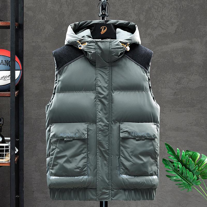 Workwear, Camisole, Vest, Plus Fat, Plus Size Men's Coat, Down Cotton Vest
