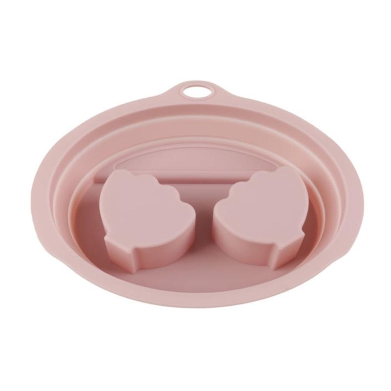 Delikatna Miska do Moczenia Rąk do Manicure Pedicure Antypoślizgowy Silikon Wodoodporny Pielęgnacja Paznokci Nail Art Łatwy w Transporcie