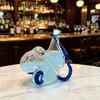 3D Octopus Shaped Glass Liquor Bottle, 350ml Borosilicate Whiskey Decanter, Spill-Free Decorative Pouring Bottle for Spirits Whiskey Wine Display