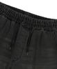 BROWNBREATH Washed Banding Bermuda Pants - Black