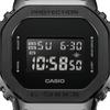 Casio Men's G-SHOCK GM-5600UB-1JF [G-SHOCK Metal Bezel GM-5600] Square Watch Black Digital