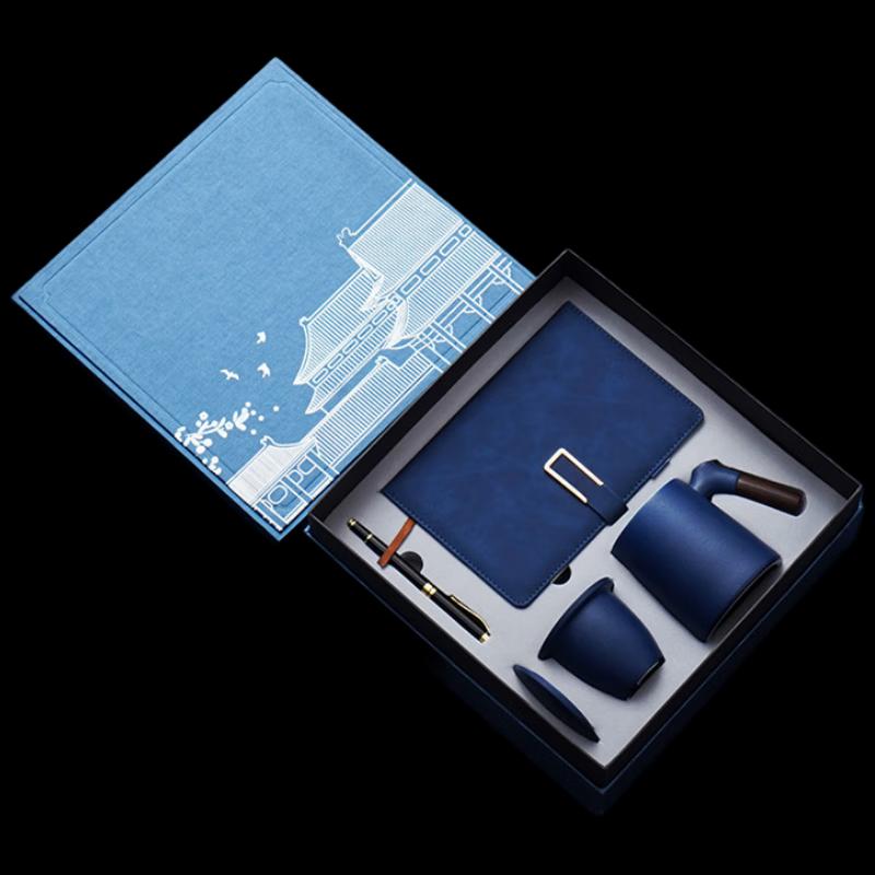 Ceramic Office Mug & Notebook Gift Set