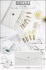 Frepice Makeup Brush Set (12 pieces): Soft Face Brushes for Eye Makeup, Makeup Tools, Storage Pouch, Brush Cleaner, and Mirror Included / Golden Moon