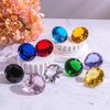 10 pezzi Diamante di Cristallo Multicolore Decorazioni per la Casa Decorazioni per Matrimoni per Festa di Compleanno per Bambini Tavola, Fermacarte a Forma di Diamante