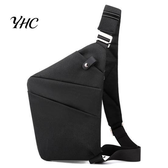 Security Anti-theft Bag Anti Theft Travel Slim Sling Large Capacity Zipper Closure Adjustable Crossbody for Women Men Functional Shoulder
