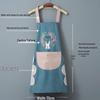 Women's Fashion Waterproof & Oil-Proof Apron: Stylish Kitchen and Cooking Workwear with Free Shipping