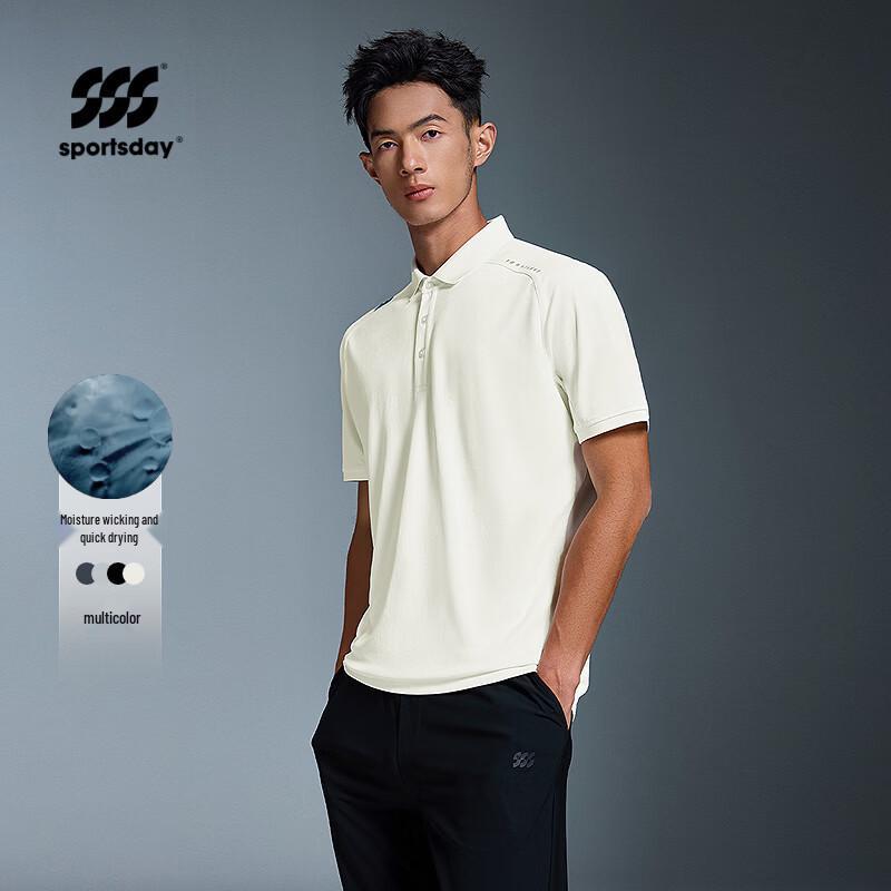HLA Men s Breathable Sport Polo Shirt S