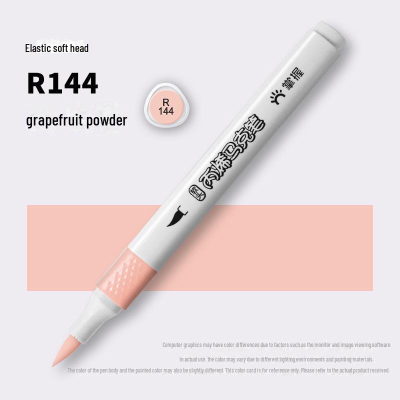 Student Acrylic Marker with Soft Tip, Non-Transparent, Stackable, Choose Complementary Colors