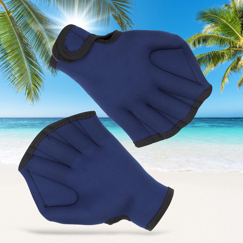 Adults Children Diving Swimming Webbed Gloves Training Equipment Supplies for Man Woman