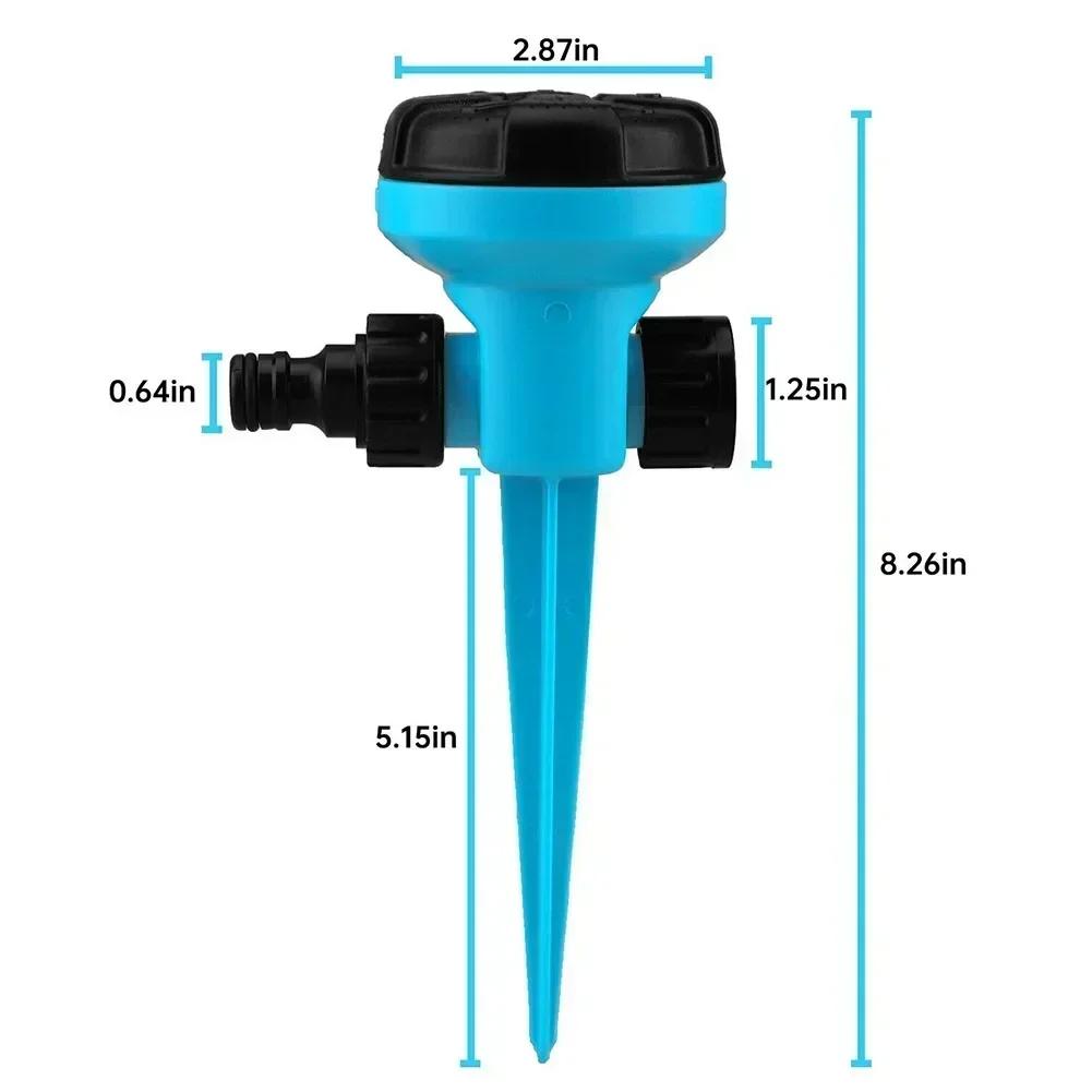 360° Rotatable Sprinklers Auto Lawn Garden Sprinkler Watering System Water Spray Grass Lawn Yard Agriculture Irrigation