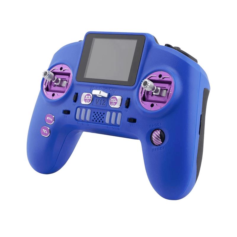 HELLORADIOSKY V12 EdgeTX Dual-Band Remote Controller ELRS Protocol Left-Hand Throttle