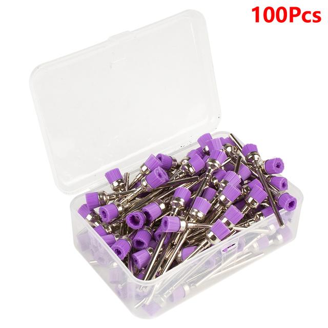 100 buc 2,35 mm set de perii de curățare pentru burghie pentru unghii, perie de curățare, accesorii pentru mașină de manichiură