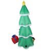 6.9ft Inflatable Xmas Tree Outdoor Decoration Blow Up Xmas Tree Yard Decor with LED Light for Xmas Holiday Party Garden Patio Lawn Decor