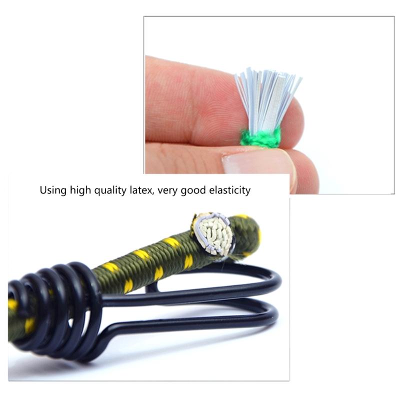 6pack Regulable Rubber Tie Multipurpose Stretch Rope Furniture Moving Strap for Motorcycles, Furniture, and Bikes