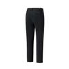 Anta Champion Series Solid Color Button Woven Waterproof Sports Long Pants Men bottoms Basic-Black 152610504-1