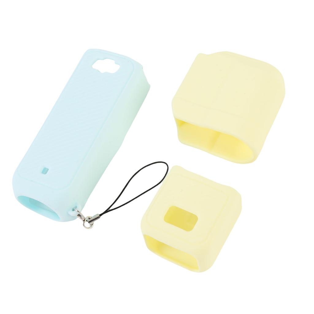 Protective Case for Pocket 3 Silicone Shockproof Anti Slip Handheld Action Camera Screen Lens Guard