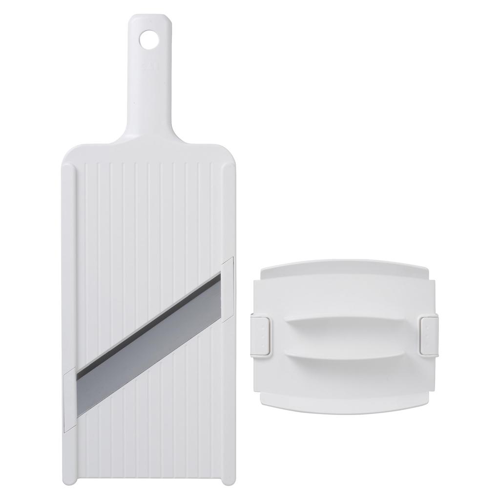 Kai KAI Wide Slicer for Julienne with Finger KAI Made in DH8025 Cabbage, Slices, Guard, KITCHEN, Japan,