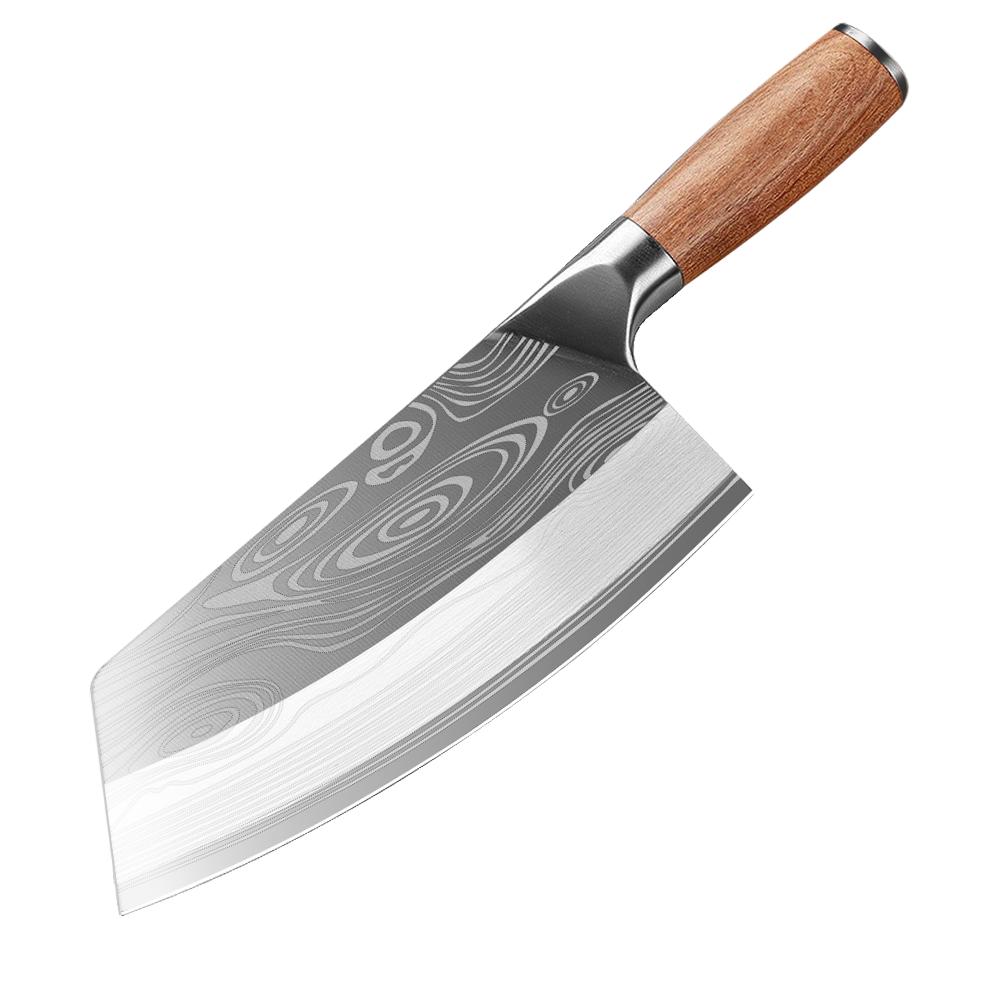 ZENG Knife Laser Damascus Chef Knife Slicing Butcher Boning Knife Cleaver Meat Vegetables Fruit Fish Filleting Kitchen Knives