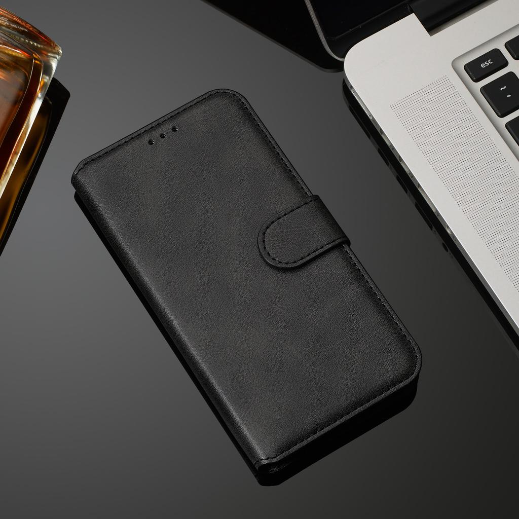 KANVOOS Cover per Oppo A53s / Oppo A53, Cover a Libro Portafoglio in Pelle PU [Porta Carte] [Magnetica], Antiurto Flip Case Custodia per Oppo A53s / A53 (Nero