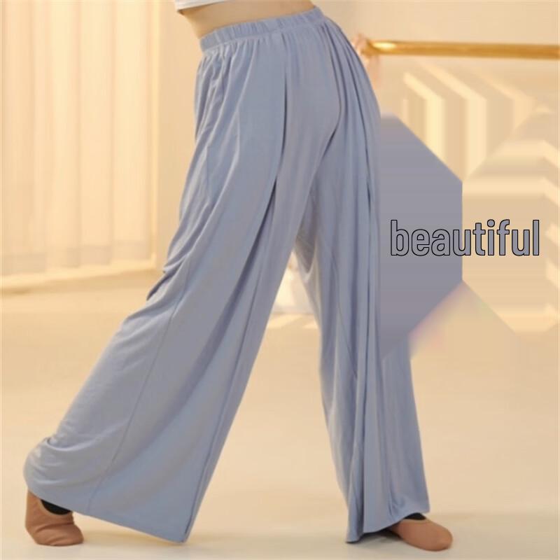 OEING Women's Wide-Leg Dance Pants