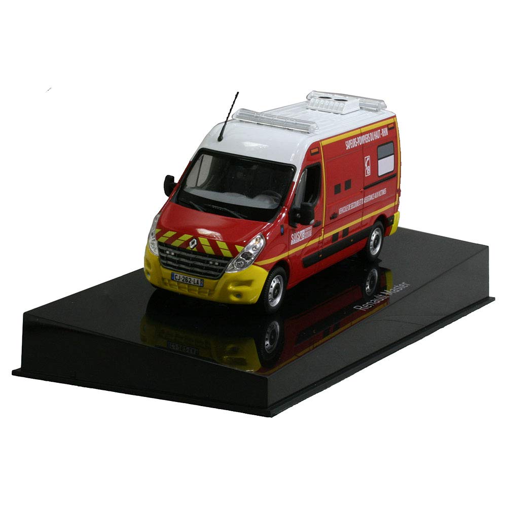 

Norev 518769 Renault Master VSAV Fireman 2011 Scale - 1/43 Red/White