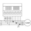 Samwha-Dsp EM-06-DIN Multimeter, Three Phase Volt(L-L),(L-N), Ampere ,Frequency, Phase Sequence Display Panel Meter 12 in 1