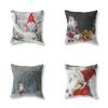 Christmas Themed Pillowcases Car Accessories Office Santa Claus Living Room Sofa Home Pillowcases
