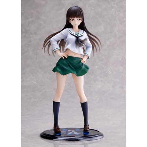 Wave Dream Tech Girls & Panzer: Sensha-do Daisakusen! Shiho Nishizumi [Oarai Girls' High School] 1/7 Scale Pre-painted PVC Figure