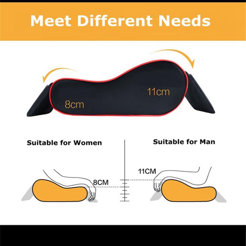 Leather Sponge Car Truck Center Armrest Heighten Pad Storage Bag
