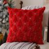Christmas Throw Pillow Cover 45x45cm, Festival Sofa Chair Cushions Case for Living Room Bedroom