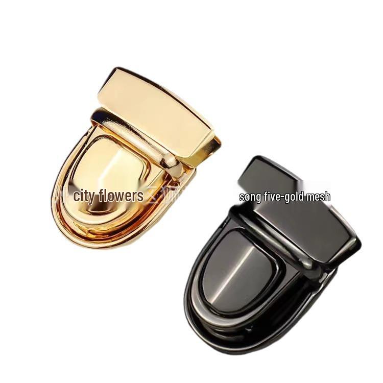 Spot Handbag Hardware: Creative DIY Jewelry Iron Sheet Lock Clasp for Gift Boxes and Apparel