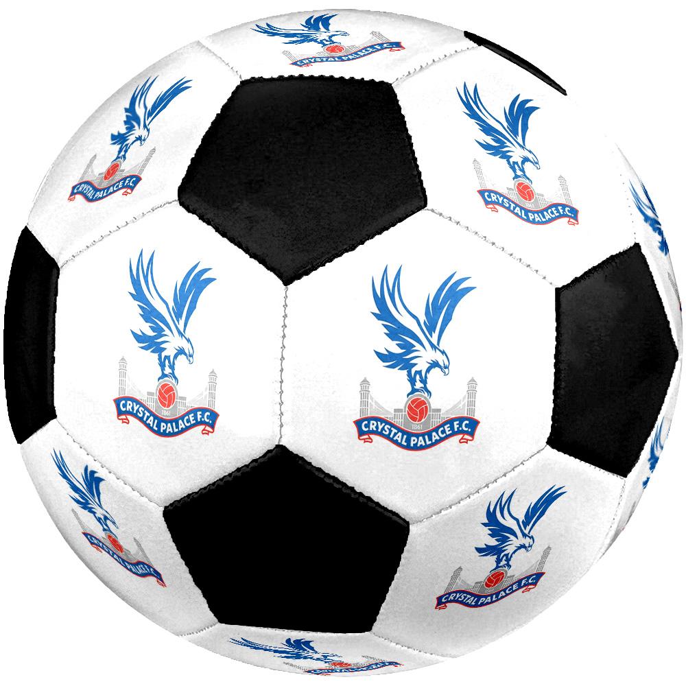 Pallone da Calcio Crystal Palace F.C Colorato Per Tutte le Età Cucito a Macchina PVC Pronto per la Competizione Resistente Alto Rimbalzo.TAGLIA5
