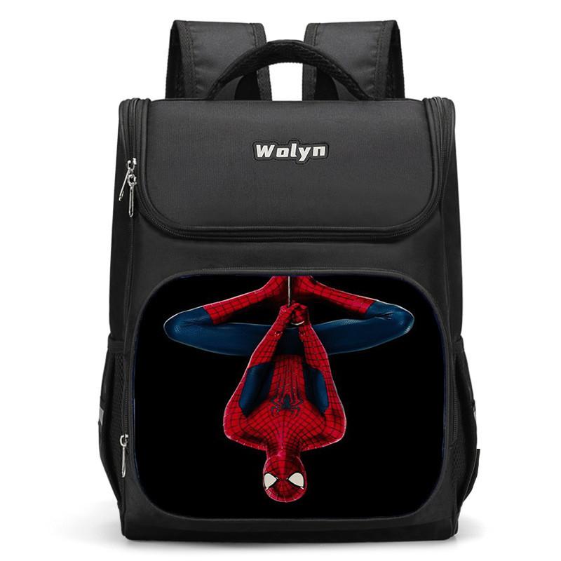 Lightweight Spiderman Girls Backpack With Large Storage For Use Educational